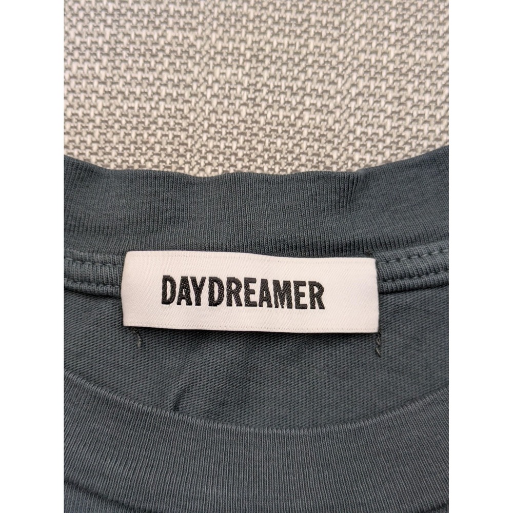 Daydreamer Shirt Womens Large Gray Gold Dust Woman Graphic Crew Neck Tee Top - Picture 3 of 8